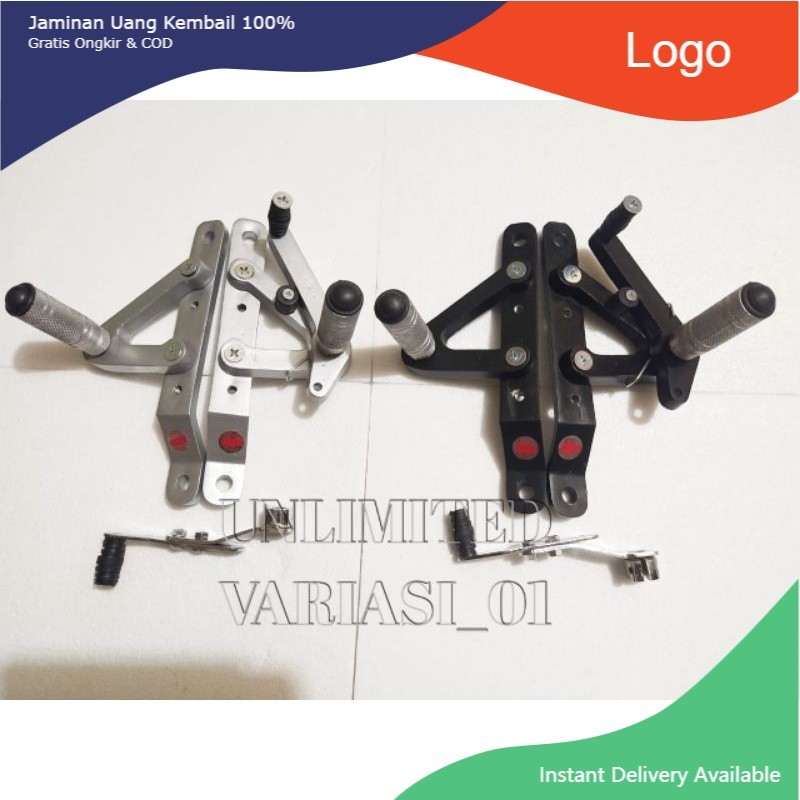 underbone universal set operan gigi  Honda Yamaha footstep underbone universal rem belakang tromol u