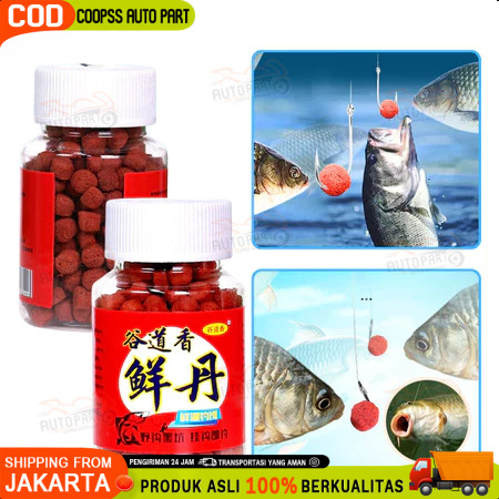 COD Umpan pancing butiran wangi segar untuk semua jenis ikan, ikan mas, ikan mas crucian, ikan mas r