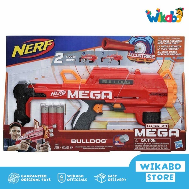 Nerf Mega Accustrike - BULLDOG / Pistol nerf Blaster