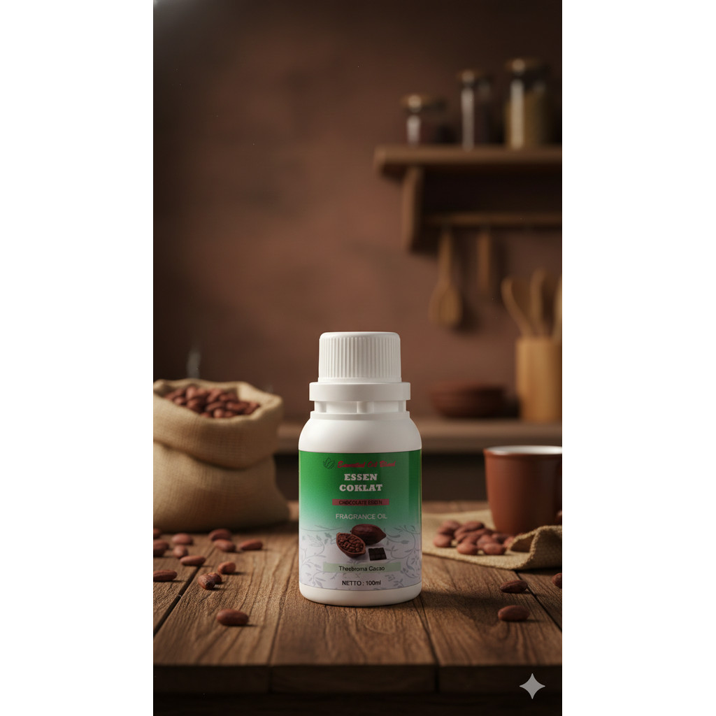 100ml Minyak Coklat Essential Oil - Minyak Chocolate Aromaterapi