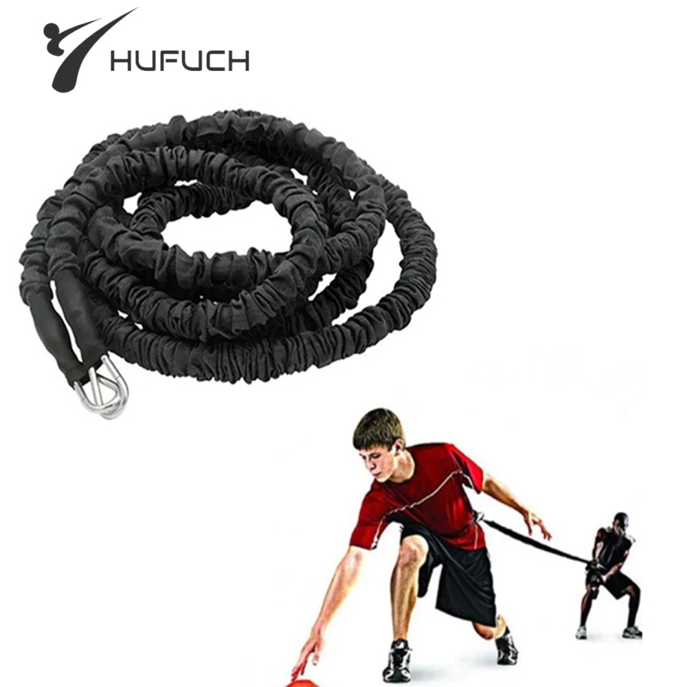 2/3M 50/80LB Resistance Training Rope Explosiv Force Bounce Physical Training Pull Rope Improving Sp