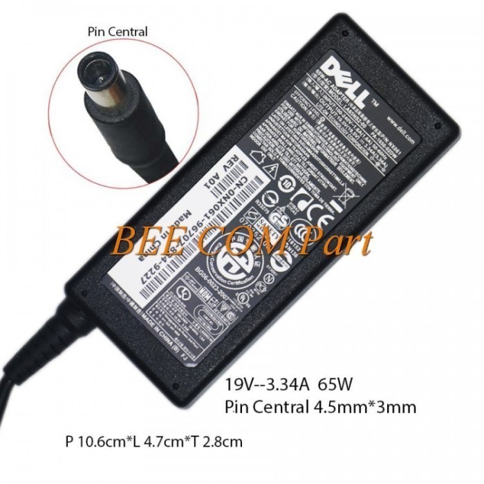 Adaptor Charger  Latitude 13 3301 3390 3310 13 7000 13 7350 -BEE