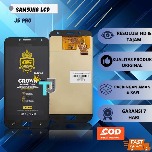 LCD TOUCHSCREEN SAMSUNG J5 PRO 2017 / J530 - ORIGINAL COMPLETE