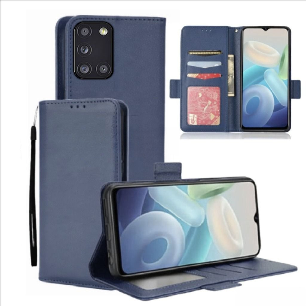 Case Dompet Hp Samsung A31 - A51 Case Dompet Casing Hp Flip Kulit Case Wallet Leather Cover