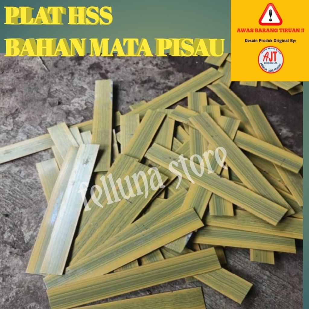 Plat HSS Bahan Mata Pisau Bahan Baja Plat Besi Baja Premium