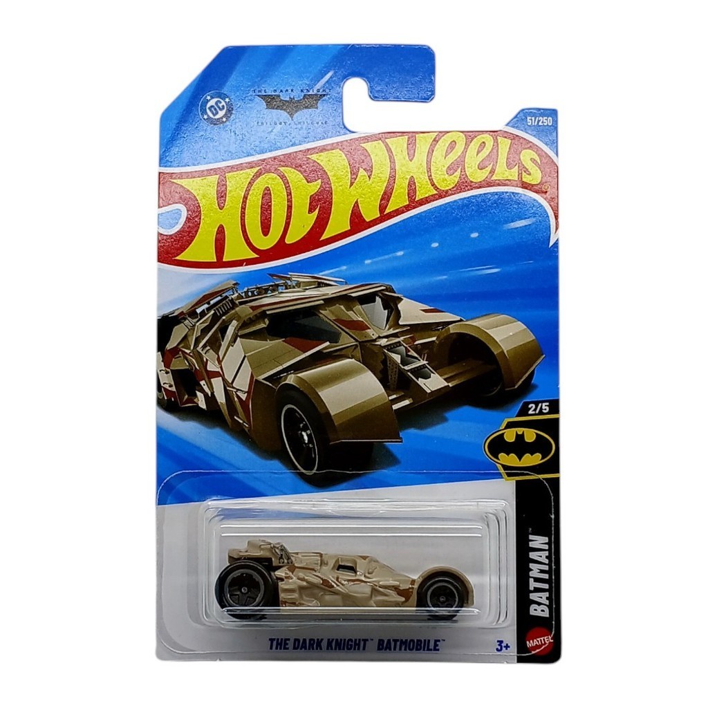 Hot Wheels The Dark Knight Batmobile Tumbler Brown - Case C 2026 - Batman - Original Mattel