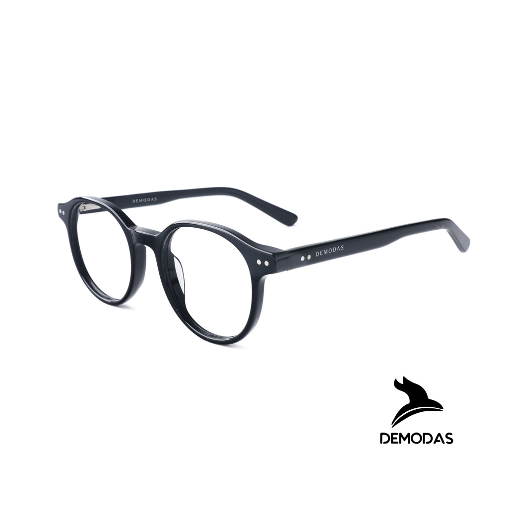 DEMODAS YL99005 Kacamata Bulat Lensa Photocromic Bluecromic Antiradiasi Blueray Minus Normal