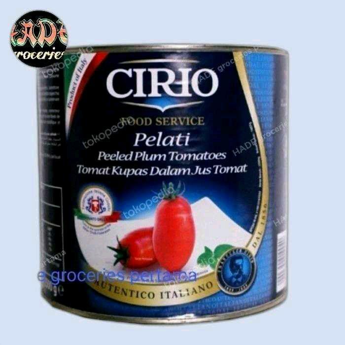 TOMATO PEELED CIRIO 2,5KG PLUM TOMATOES
