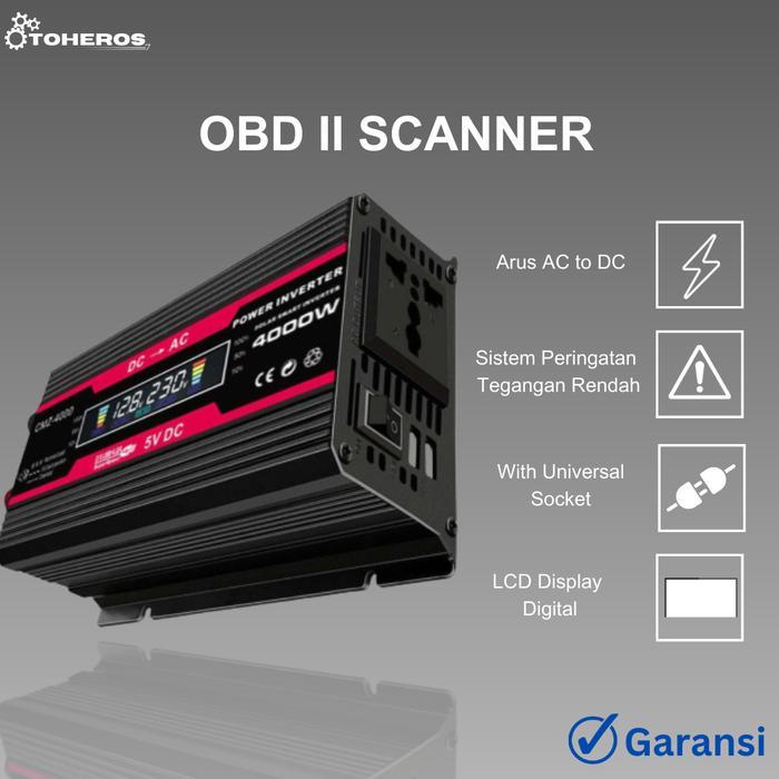 Power Inventer Mobil Car Ac Dc Power Supply Listrik Mobil