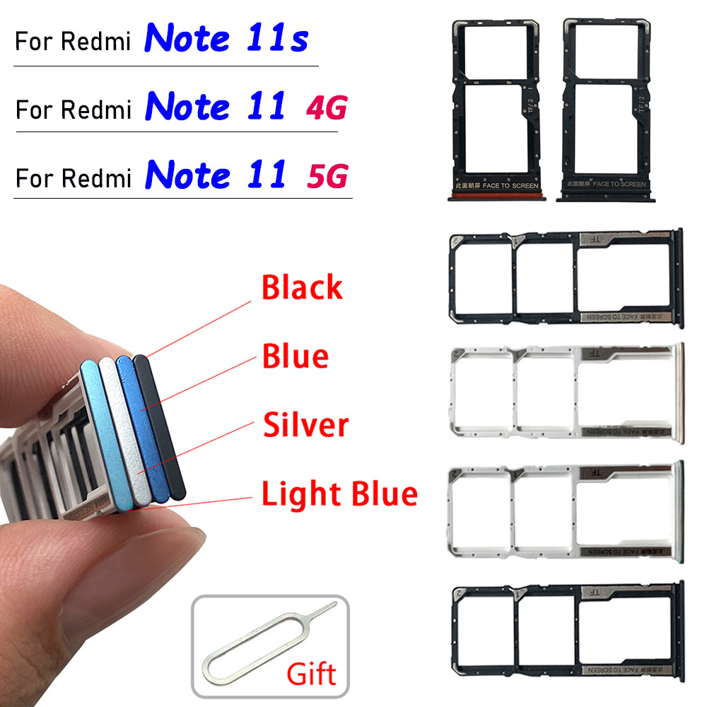 Dual Card Micro Nano SIM Card Holder Tray chip slot drawer Holder Adapter Socket For Xiaomi Redmi No