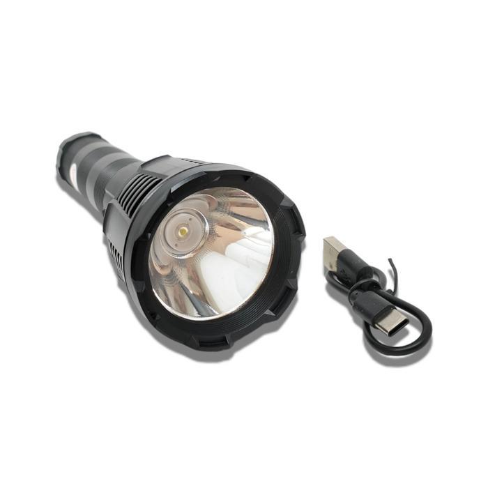 Senter Tangan Luby L8965A Lithium 10 watt COB Led Rechargeable Cahaya Putih 10 Jam USB C 8965 A LED