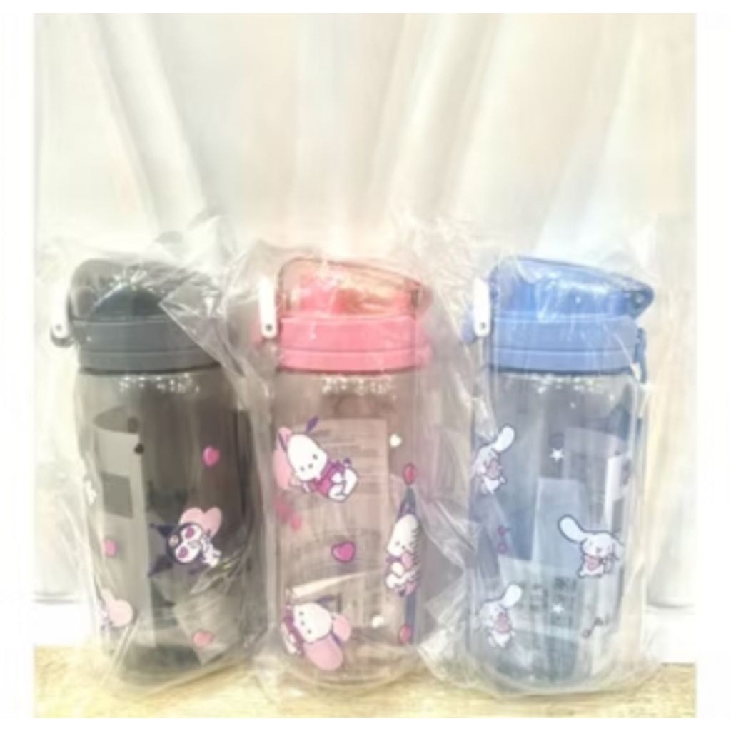 Botol Minum MINISO Botol Sanrio Hello Kitty Botol Air Botol Minum Anak My Melody Botol Miniso Botol 