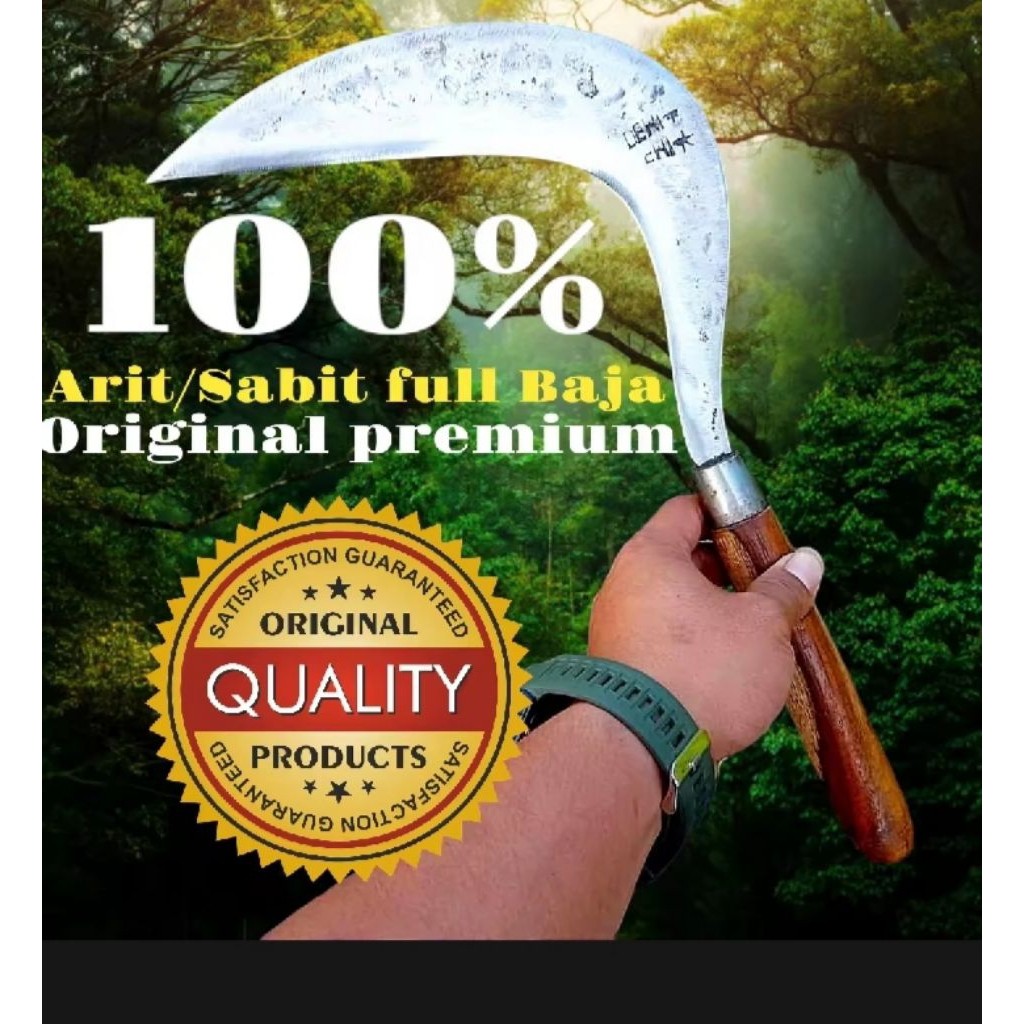 Sabit jawa Arit rumput Dewi Collection All varian (Cikajang-88 Bintang-Jawa-Congkrang) Asli-Bergaran