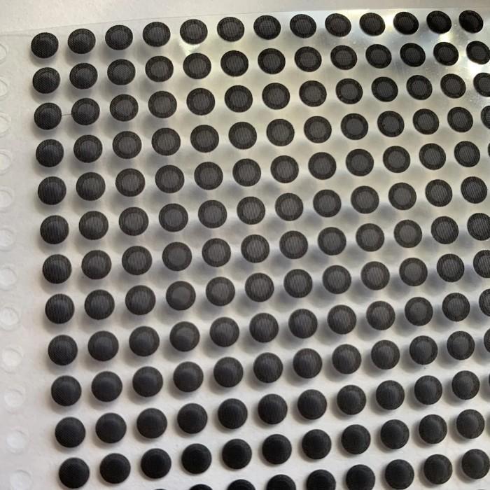 Dust Filter Earphone Earphones Steel jaring mesh IEM headset Nozzel Warna Hitam v1 - 5mm