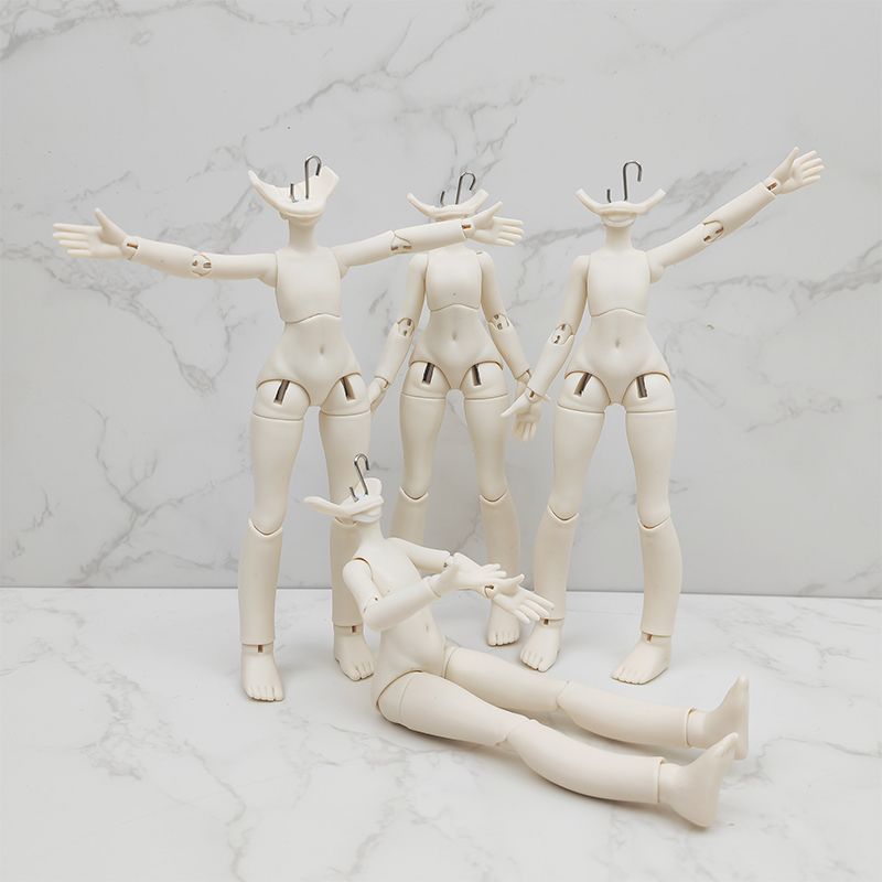13.9 cm height plastic jointed body OB11 Body GSC  BODY Selling Doll body