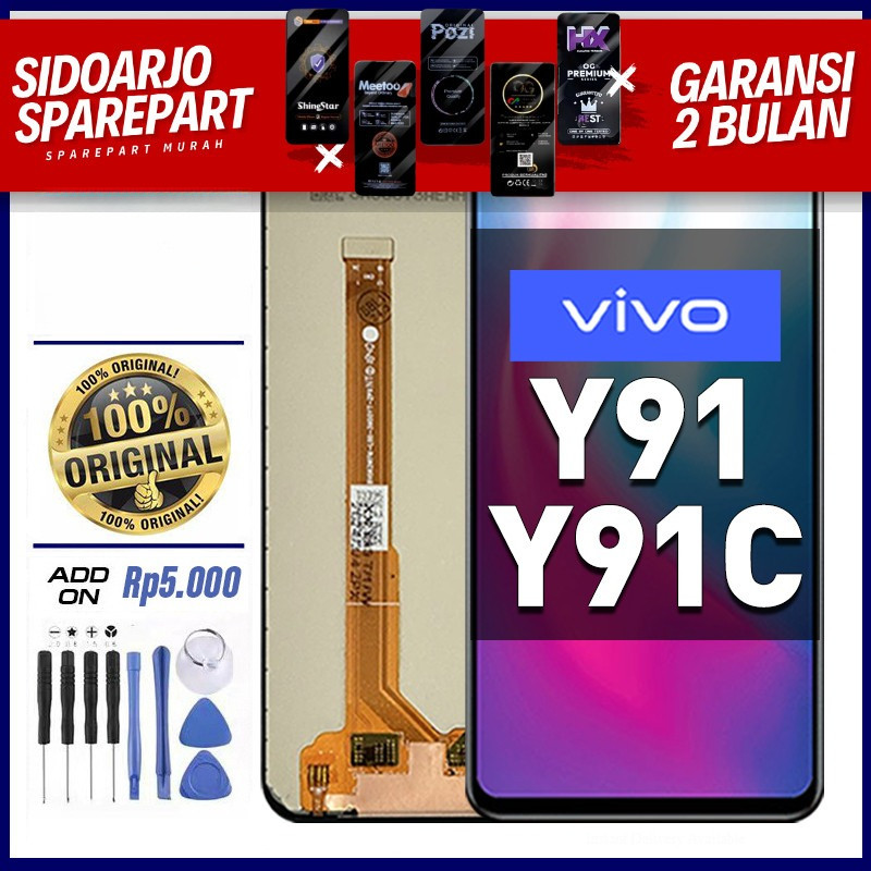 LCD VIVO Y91 VIVO Y91C Touchscreen Fullset-Original Compatible For Glass Touch Screen Digitizer ori-