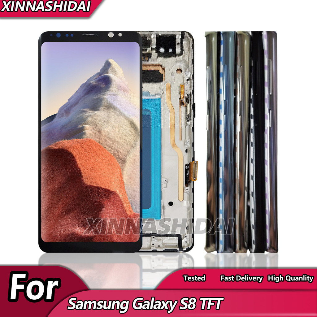 TFT Quality for Samsung S8 LCD G950F G950FD G9500 G950U splay Tou Screen gitizer For Samsung G950 sp