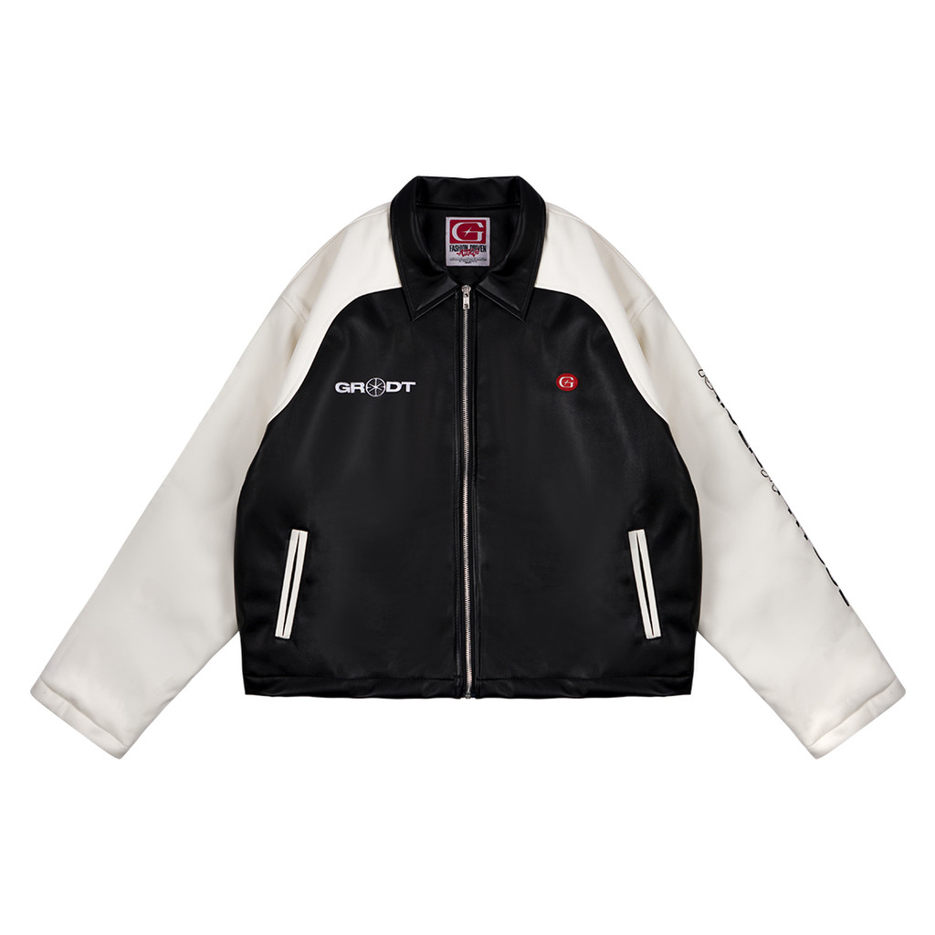 GRDT -  Attitude Boxy Leather Jacket