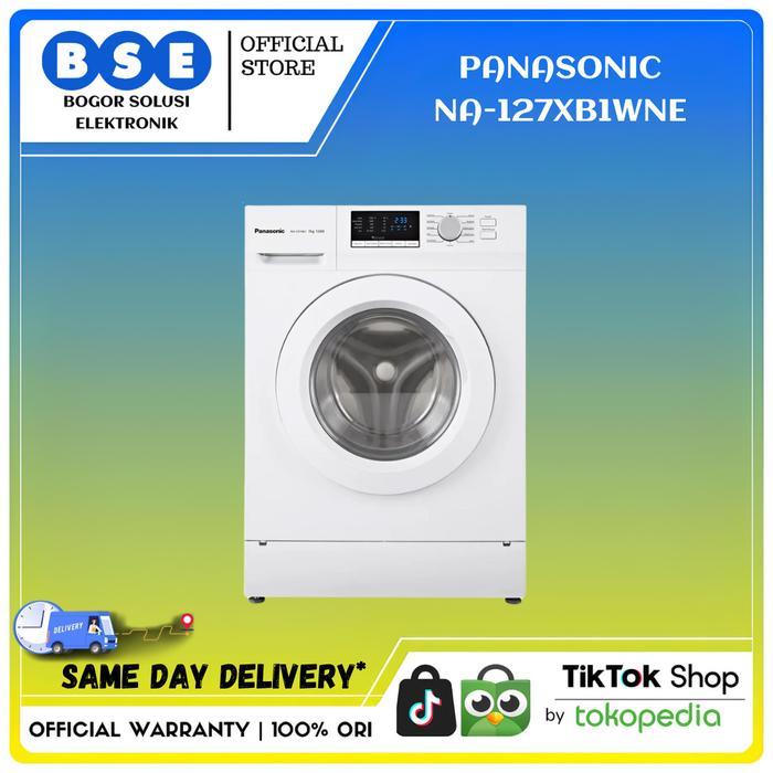 MESIN CUCI FRONT LOADING 7 KG NA127XB1WNE PANASONIC NA 127XB1WNE 7KG