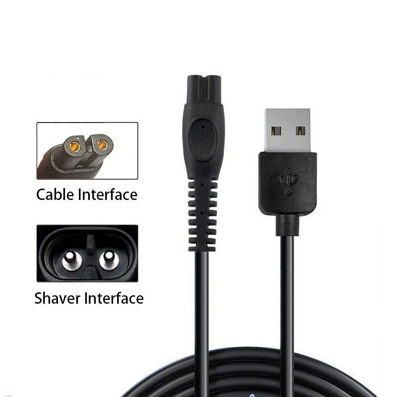 5V USB Cable For Philips OneBlade Shaver MG7900 MG9520/50 QP1424 QP2724 QP2834/70 S5885 S7886 BRL176