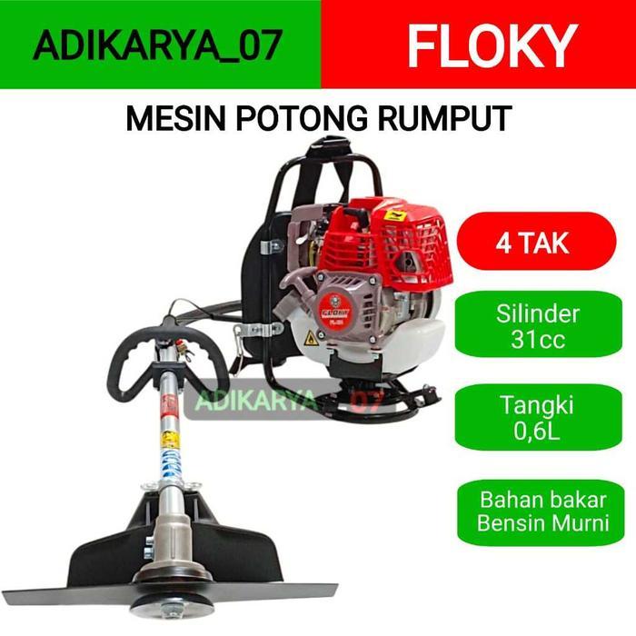 Fullset Lengkap Mesin Pemotong Rumput Brush Cutter Potong Rumput Mesin Rumput Potong 4 TAK Brush Cut