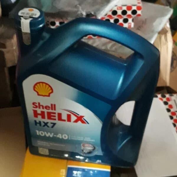 Oli Shell Hx7 10w-40 4 Liter bermutu
