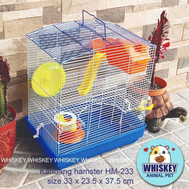 READY KANDANG HAMSTER HM-233 FREE BUBLEWRAP KARDUS