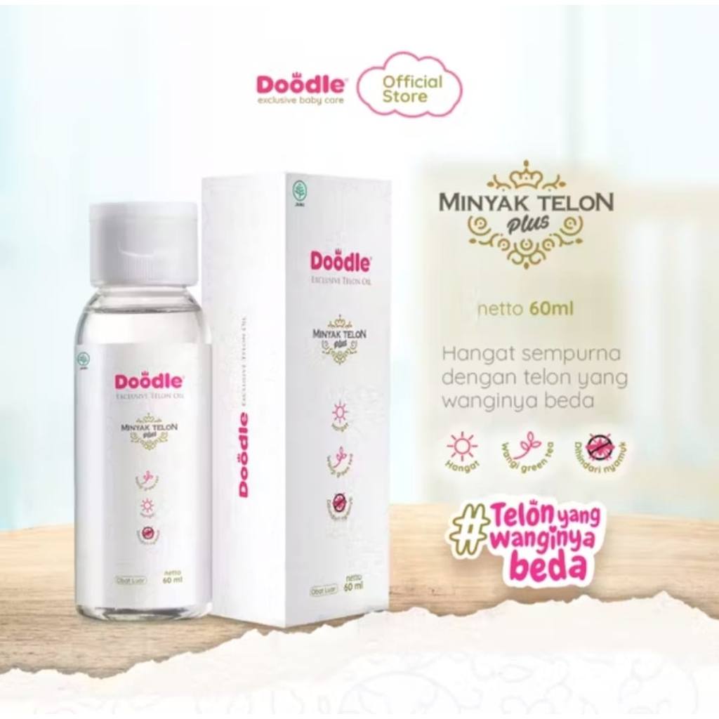 DOODLE TELON OIL | MINYAK TELON DOODLE | MINYAK TELON BAYI | MINYAK TELON ANAK