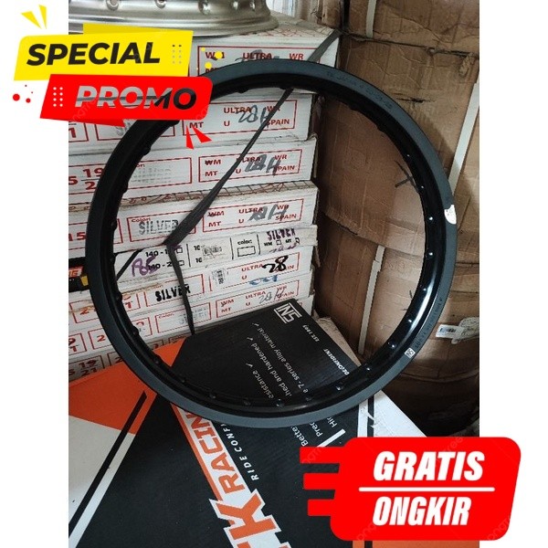 Velg TK Racing Japan 185x19 Original Ring 19 Hole 28 untuk Kawasaki KLX 150