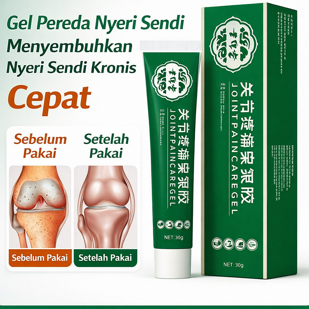 [Pereda Nyeri Cepat]Gel Nyeri Lutut Dan Asam Urat / Gel Pereda Nyeri Dan Bengkak / Cocok Untuk Lansi