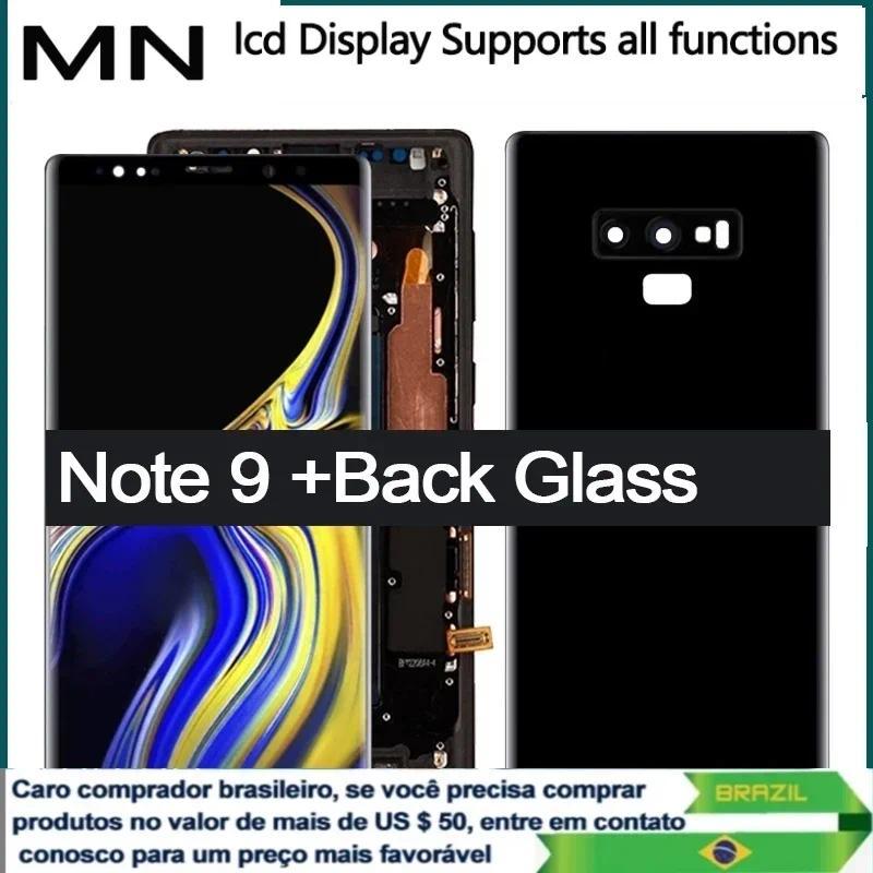 AMOLED LCD Replacement for SAMSUNG Note 9, Touch Screen, splay with Back Glass, SM-N960F, 6.4"