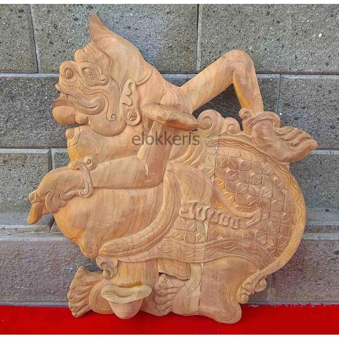 Jual Blawong Keris Motif Semar Mesem Mentahan EK4354