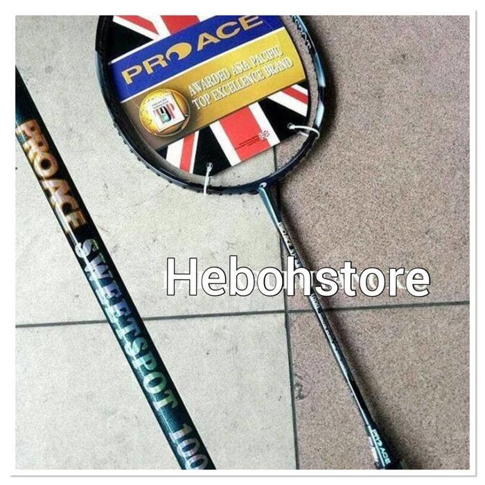 Raket badminton pro ace ss 1000 komplit original - SS 1000 gen3