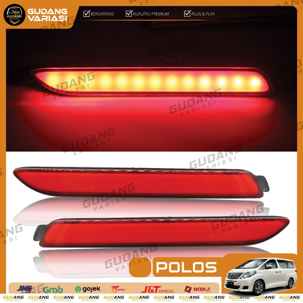 Lampu Reflektor Alphard 2013-2015
