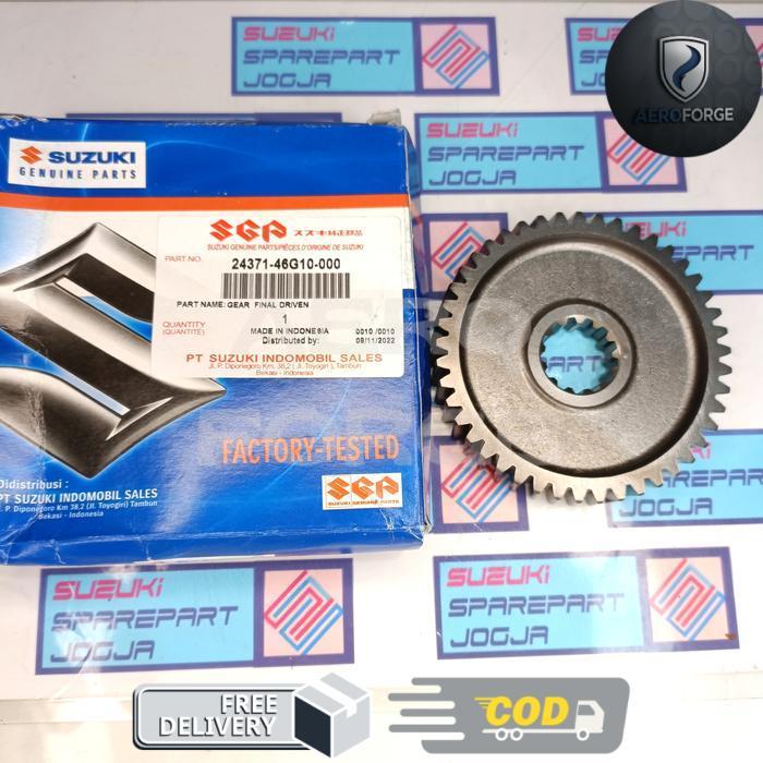 24371-46G10-000 Gear Output Shaft Gardan / Gearbox Suzuki Spin 125 Ori