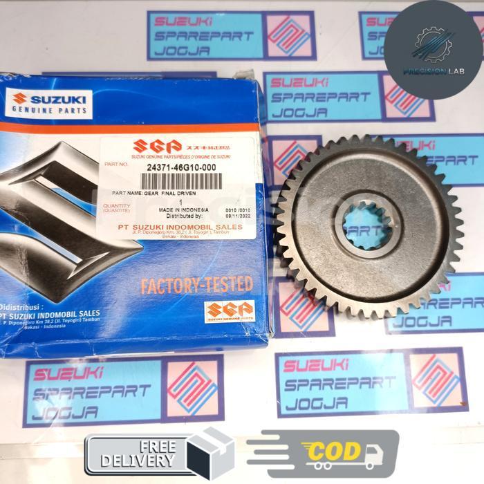 24371-46G10-000 Gear Output Shaft Gardan / Gearbox Suzuki Spin 125 Ori
