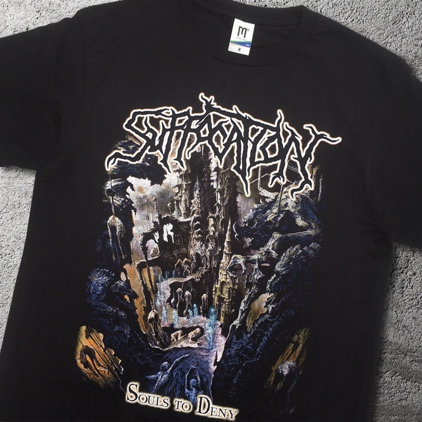KAOS SUFFOCATION - SOUL TO DENY T-shirt Pria