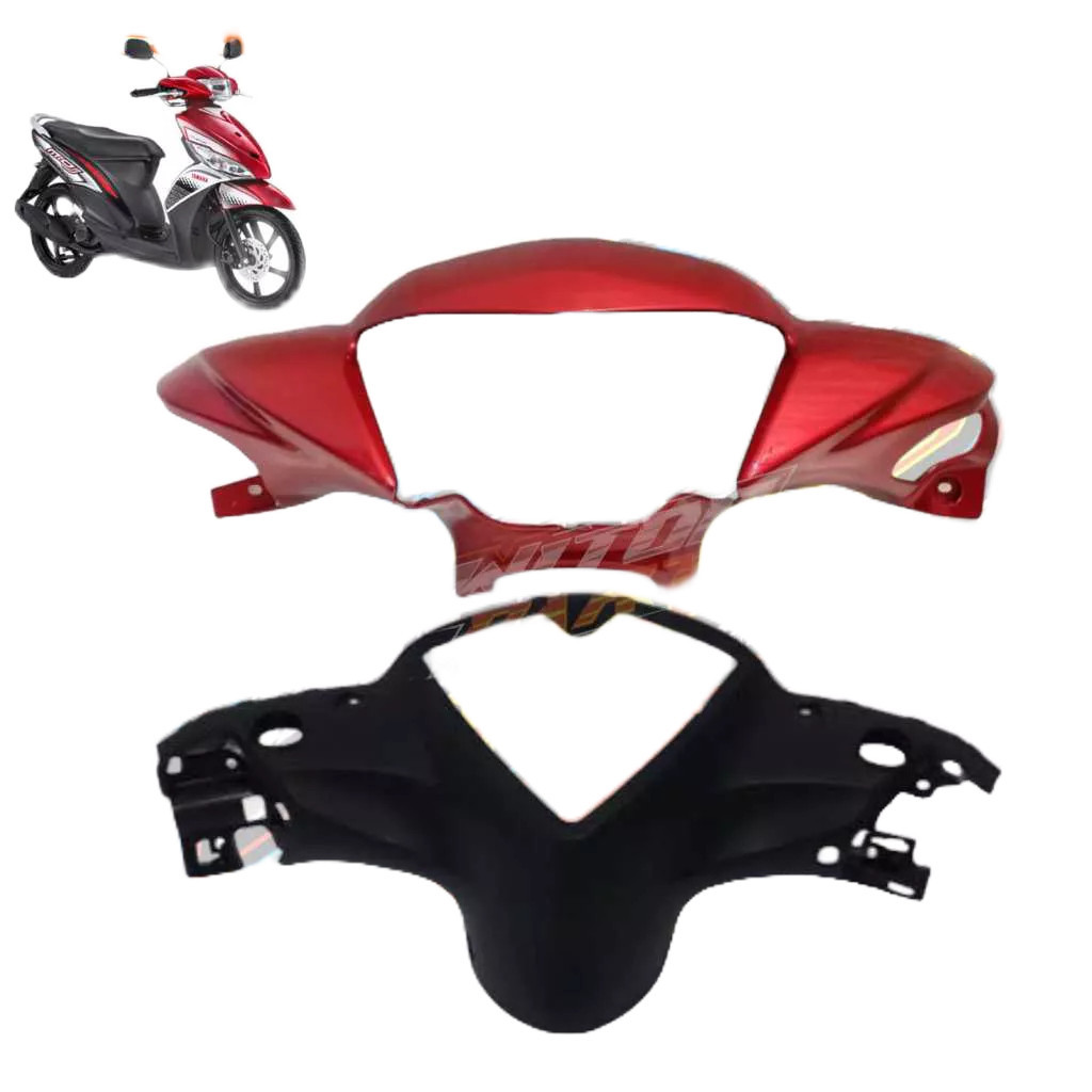 Batok Kepala Depan Belakang Yamaha Mio J Merah / Batok Kepala Mio J Depan Belakang Merah / Batok Kep