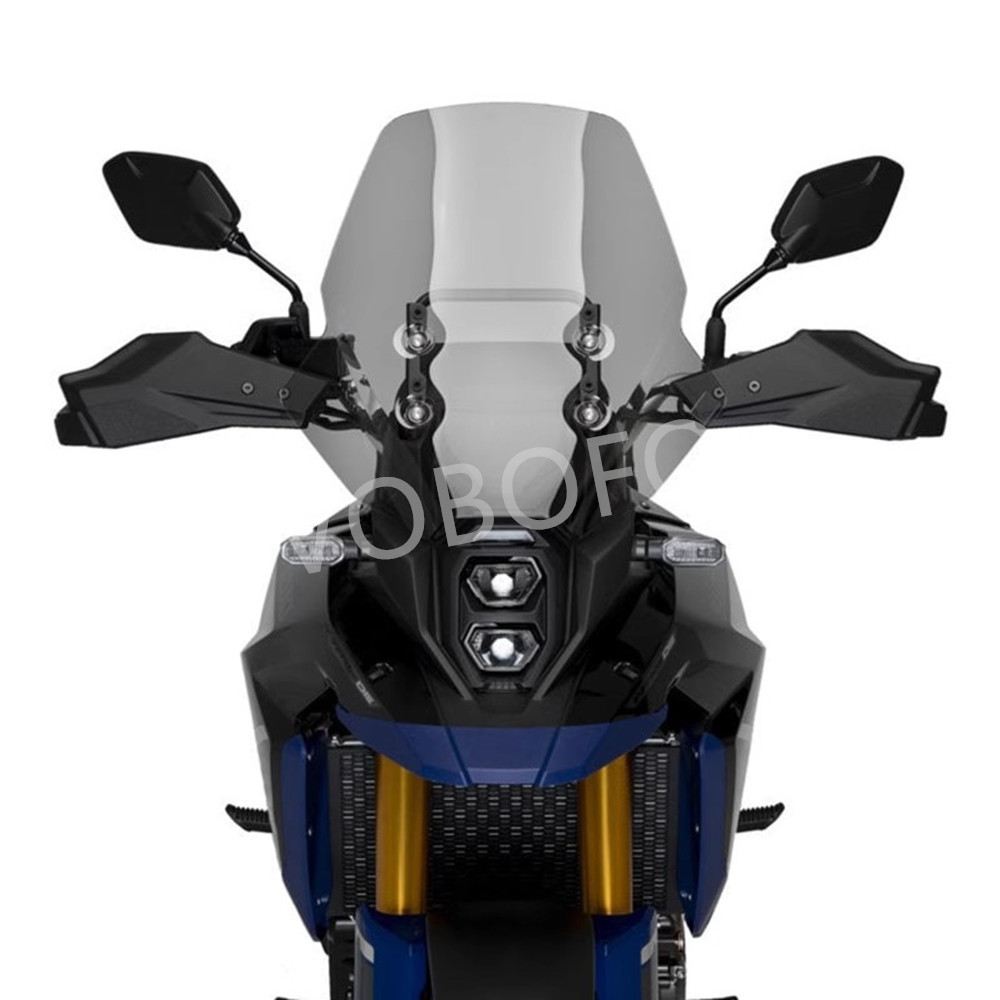 Motorcycle Mofied Raised Windshield Windscreen Deflector Windproof Board Front Glass For SUZUKI V-ST