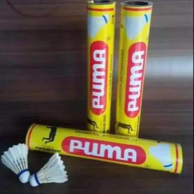 COCK-KOK - SHUTTLECOCK BADMINTON PUMA KUNING ORIGINAL