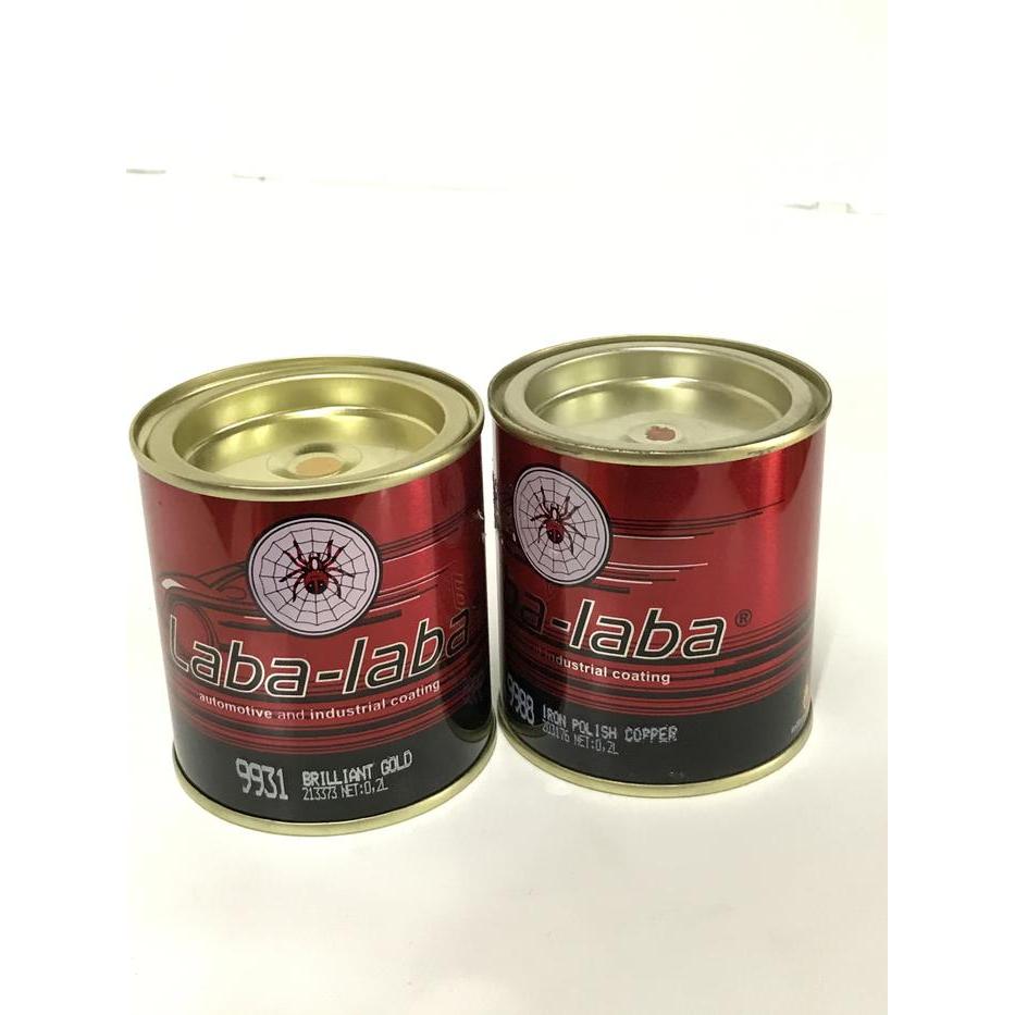 GUARDSPACE Cat minyak laba laba warna tembaga atau emas/ cat besi dan kayu 200 ml - Emas