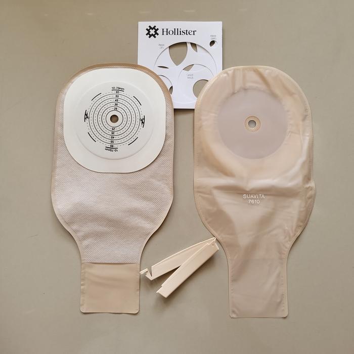 (Maison Femme) Colostomy Bag Kantong Kolostomi Dewasa Hollister Suavita 7610 dan 7620 - 7620 (Buram)
