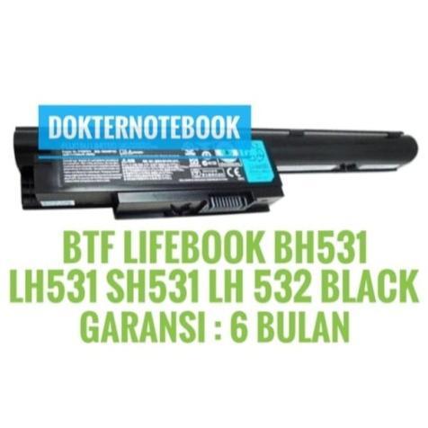Baterai Fujitsu LH531 BH531 SH531 Black