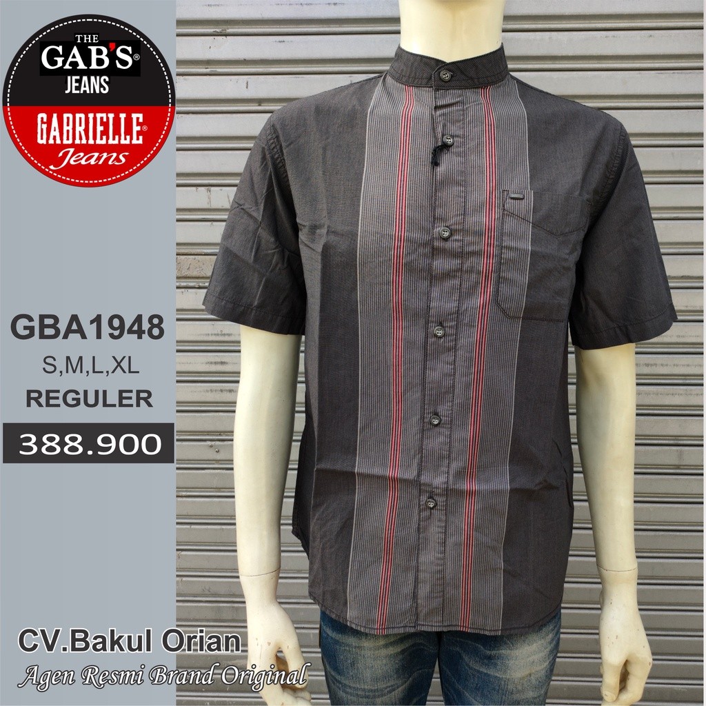 Baju Koko Kemeja Pria Gabrielle Gab's Original - GBA1948