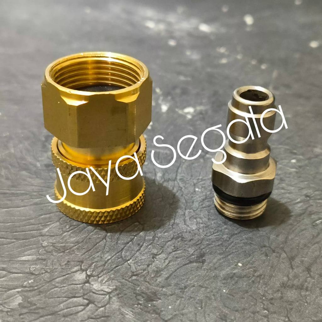 Quick release Gun M22 dan Selang Jet Cleaner Konektor Sambungan