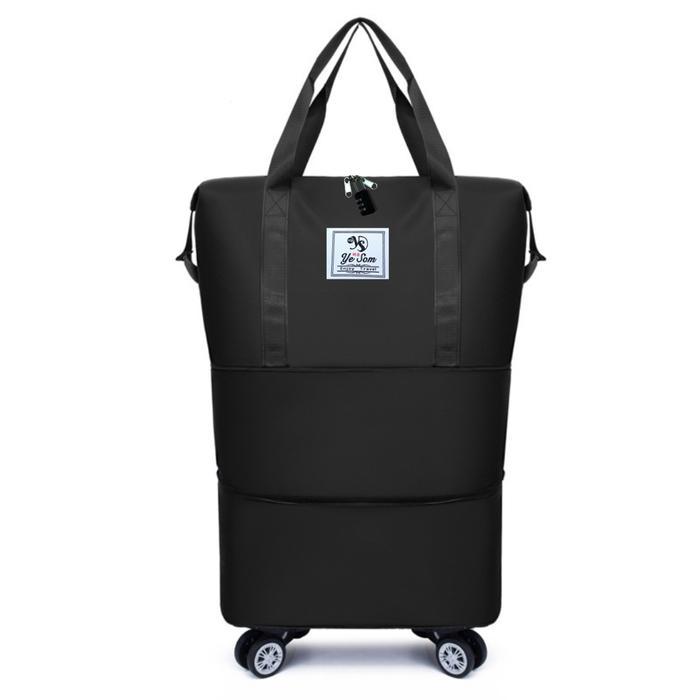Ye Som Tas Traveling Roda Bisa di Gembok Tas Duffel Jumbo-Tas Jinjing 3 Tingkat-Tas Travel Roda Wate
