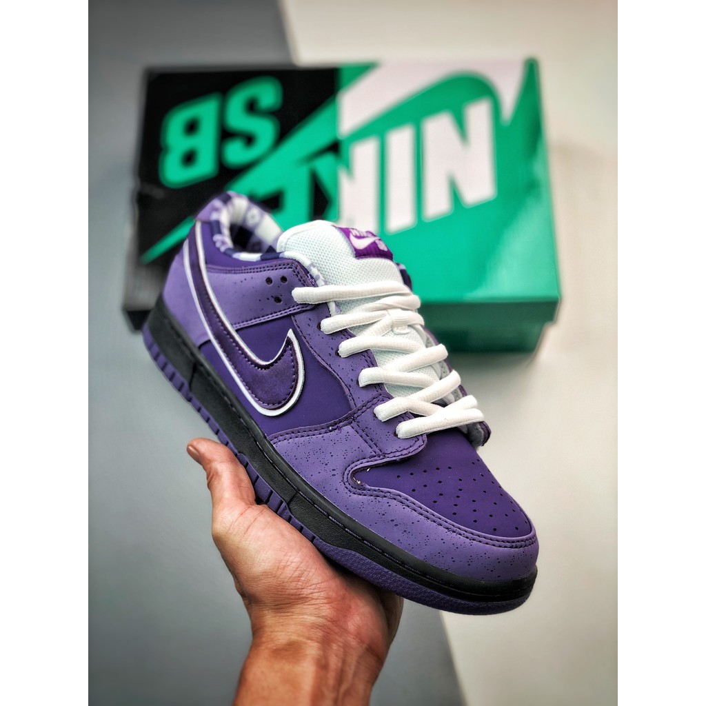 C0NCEPTS N1K3 SB Dunk Low Sepatu olahraga kasual kelas atas bersama Lobster Ungu