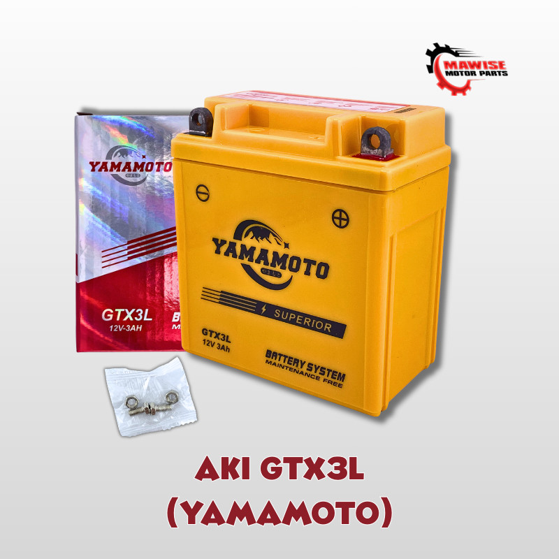 AKI GTX3L YAMAMOTO – Aki Motor Kering Gtx3l 12v Rx-King Ninja R