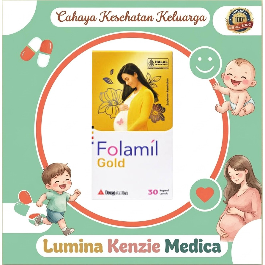 Folamil GOLD Tab 30s - Folamil SoftGel - Vitamin TM3