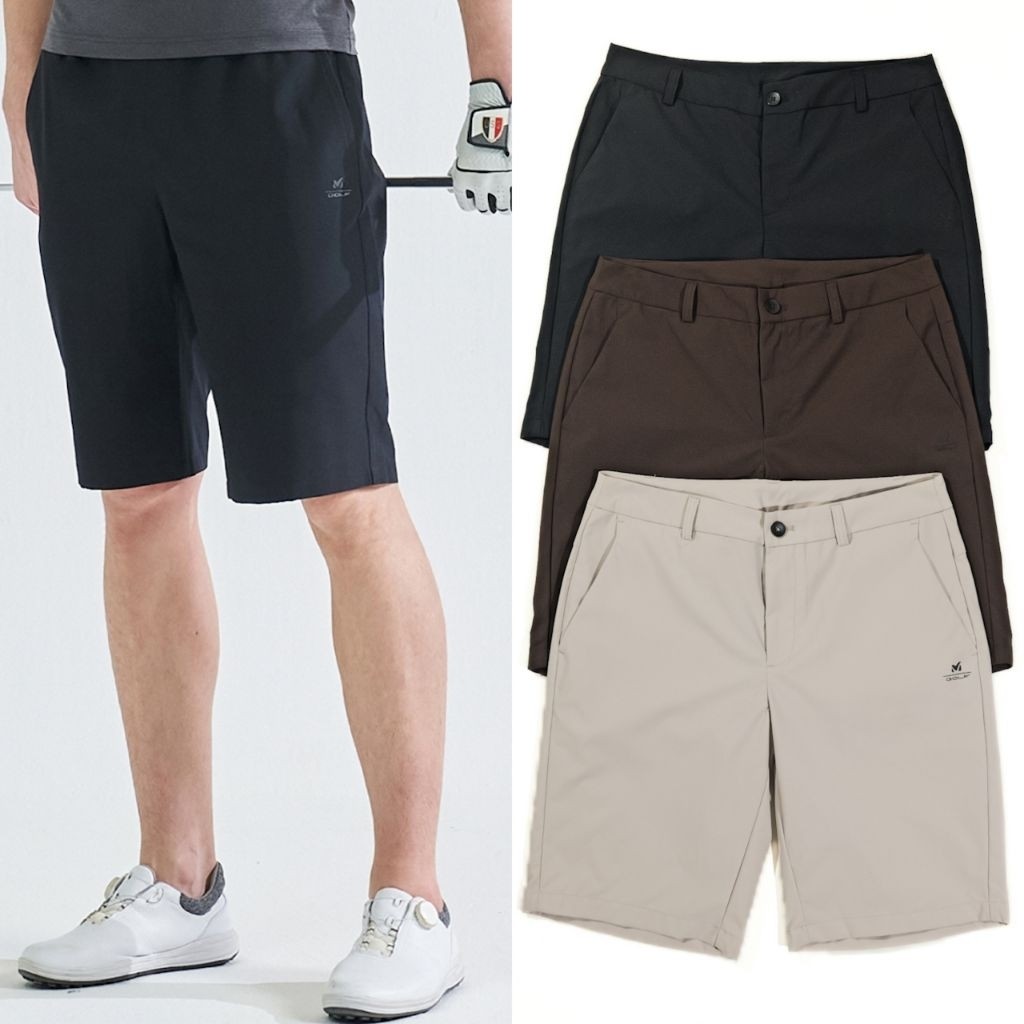 Celana Pendek Millet Golf Pria Quick Dry Stretchy Anti Air Outdoor
